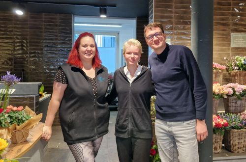 Stáž Erasmus+, branding floristiky 2023