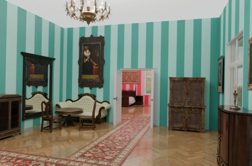 Zámek Kvasiny vizualizace