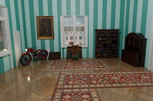 Zámek Kvasiny vizualizace