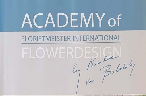 Academy of floristmeister international flowerdesign by Nicola Boletzky – Zuerich/Innsbruck. 2023