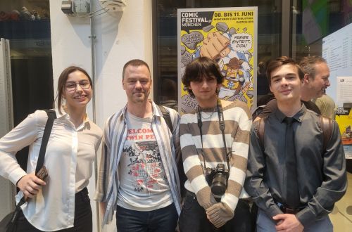 S autorem komixů - Tomášem Kučerovským