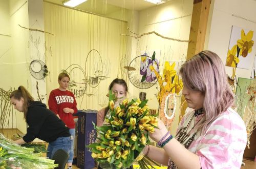 Jarní výstava 2022 - příprava a instalace