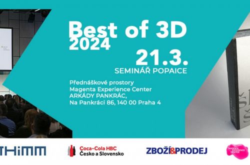 Naši studenti přednášeli na vzdělávacím semináři POPAI CE - BEST OF 3D 2024