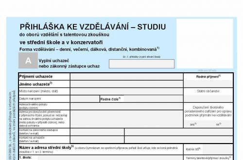 Přihlášky ke studiu do 30. 11. 2023