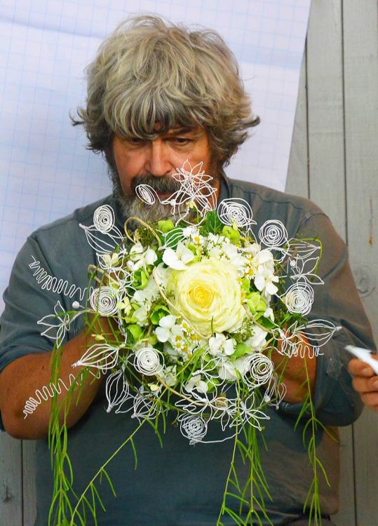 Gregor Lersch - světový mistr florista z Německa