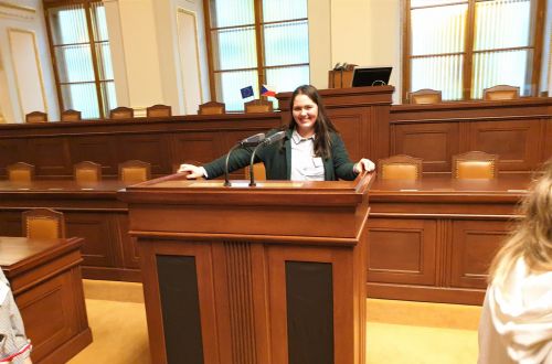 Prohlídka Poslanecké sněmovny