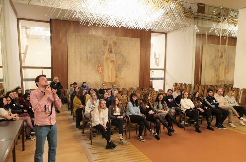 Prohlídka Poslanecké sněmovny